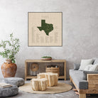 Texas Parks by Finlay McNevin on GIANT ART - green typography