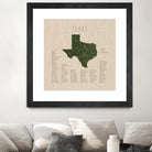 Texas Parks by Finlay McNevin on GIANT ART - green typography