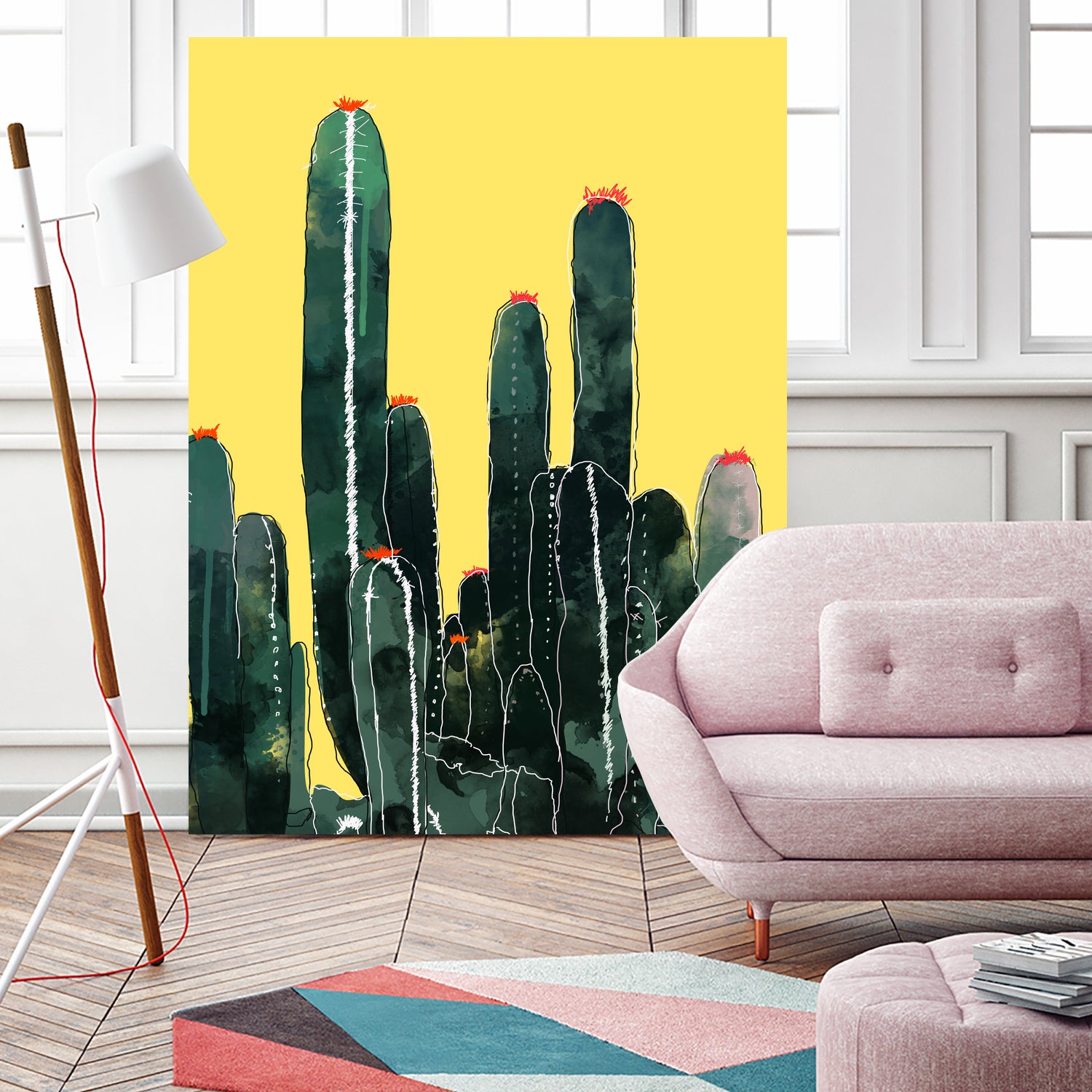 Cactus by Ümmühan Türk on GIANT ART - green digital painting