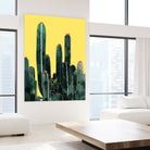 Cactus by Ümmühan Türk on GIANT ART - green digital painting