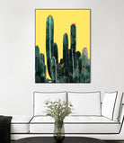 Cactus by Ümmühan Türk on GIANT ART - green digital painting