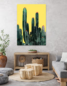 Cactus by Ümmühan Türk on GIANT ART - green digital painting