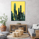 Cactus by Ümmühan Türk on GIANT ART - green digital painting