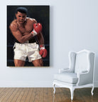 The Greatest Boxer by Ahmad Kadi on GIANT ART - black digital painting