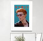 Bowie: Memento mori by Dan Avenell on GIANT ART - blue digital painting