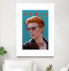 Bowie: Memento mori by Dan Avenell on GIANT ART - blue digital painting