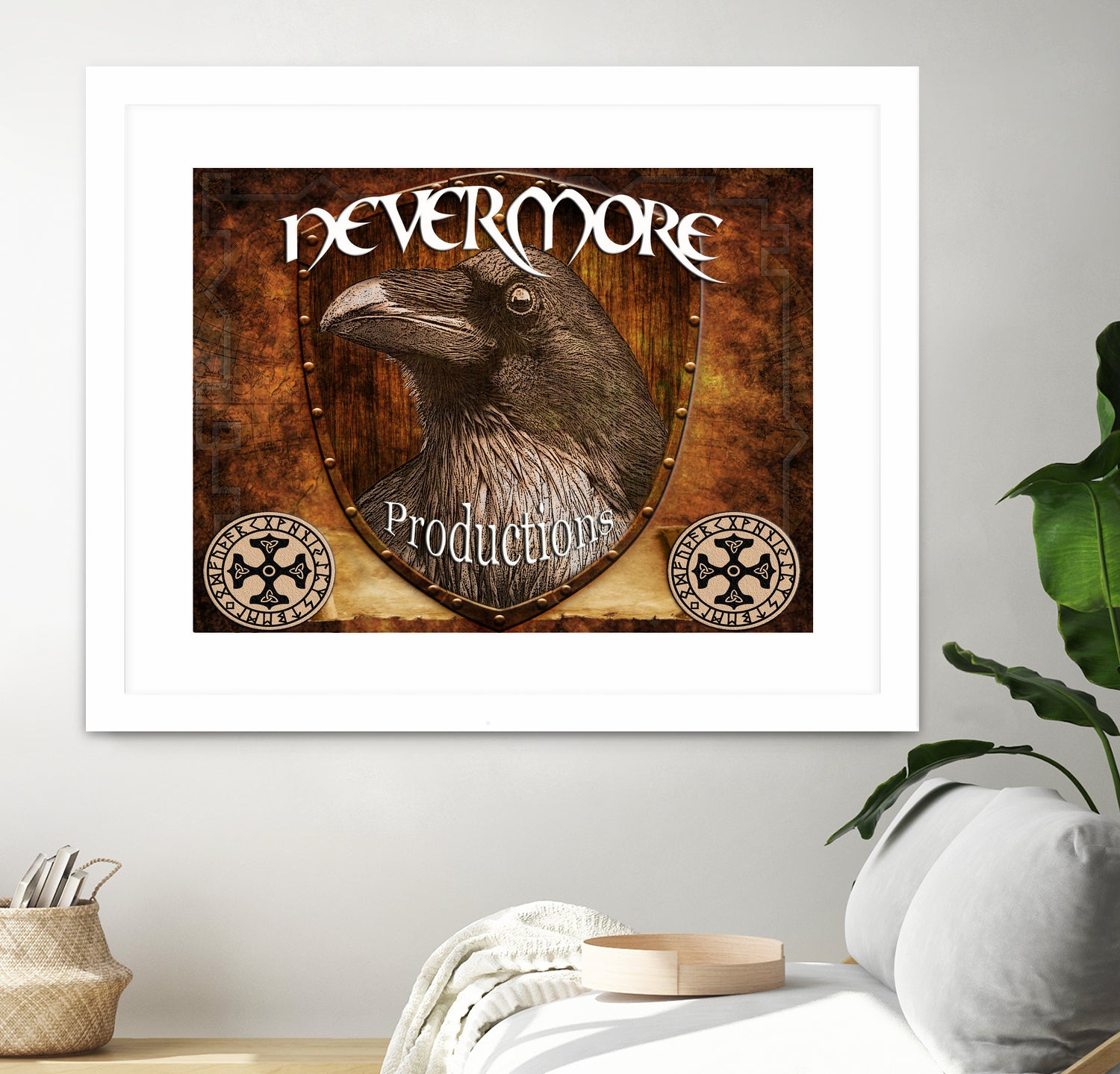 Nevermore_Designs Logo by Gregory Boone on GIANT ART - white digital painting