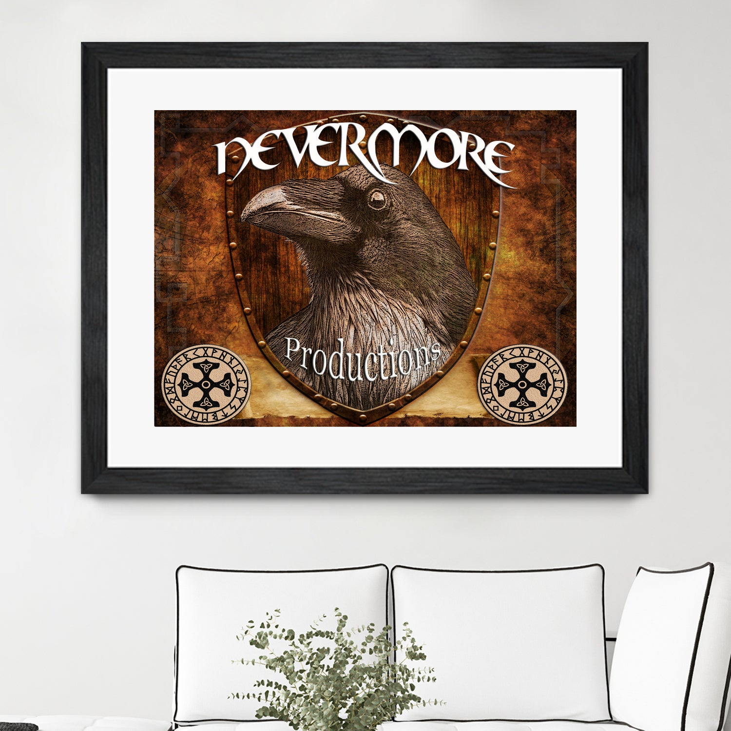 Nevermore_Designs Logo by Gregory Boone on GIANT ART - white digital painting