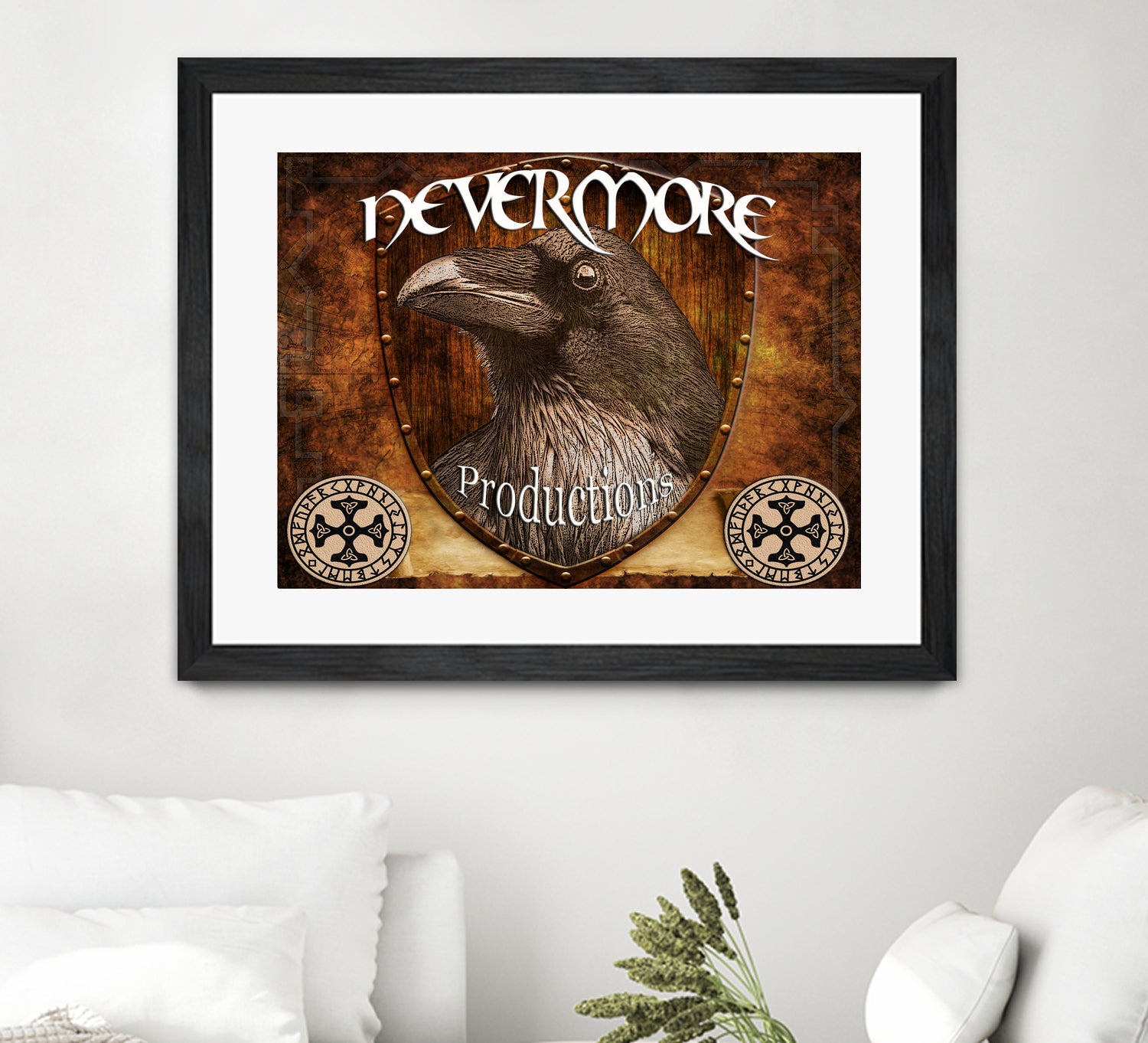 Nevermore_Designs Logo by Gregory Boone on GIANT ART - white digital painting