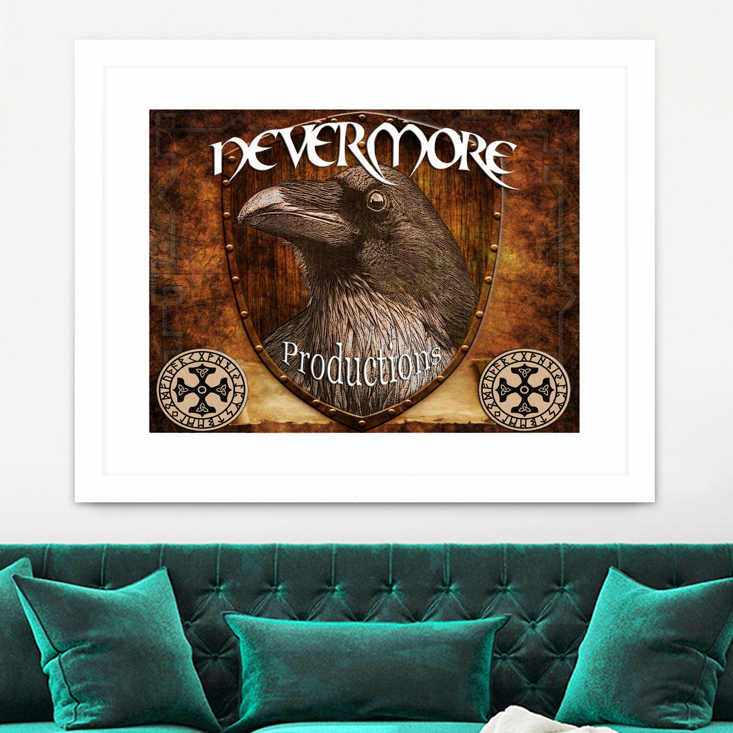 Nevermore_Designs Logo by Gregory Boone on GIANT ART - white digital painting