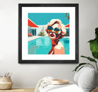 SWIMMING POOL by Sauter Claudia on GIANT ART - blue digital painting