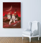 binary by Julia Lillard on GIANT ART - red photo manipulation