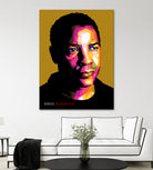 Denzel Washington by Sherlock Wijaya on GIANT ART - white photo illustration