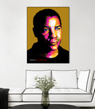 Denzel Washington by Sherlock Wijaya on GIANT ART - white photo illustration