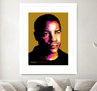 Denzel Washington by Sherlock Wijaya on GIANT ART - white photo illustration