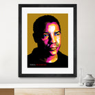 Denzel Washington by Sherlock Wijaya on GIANT ART - white photo illustration