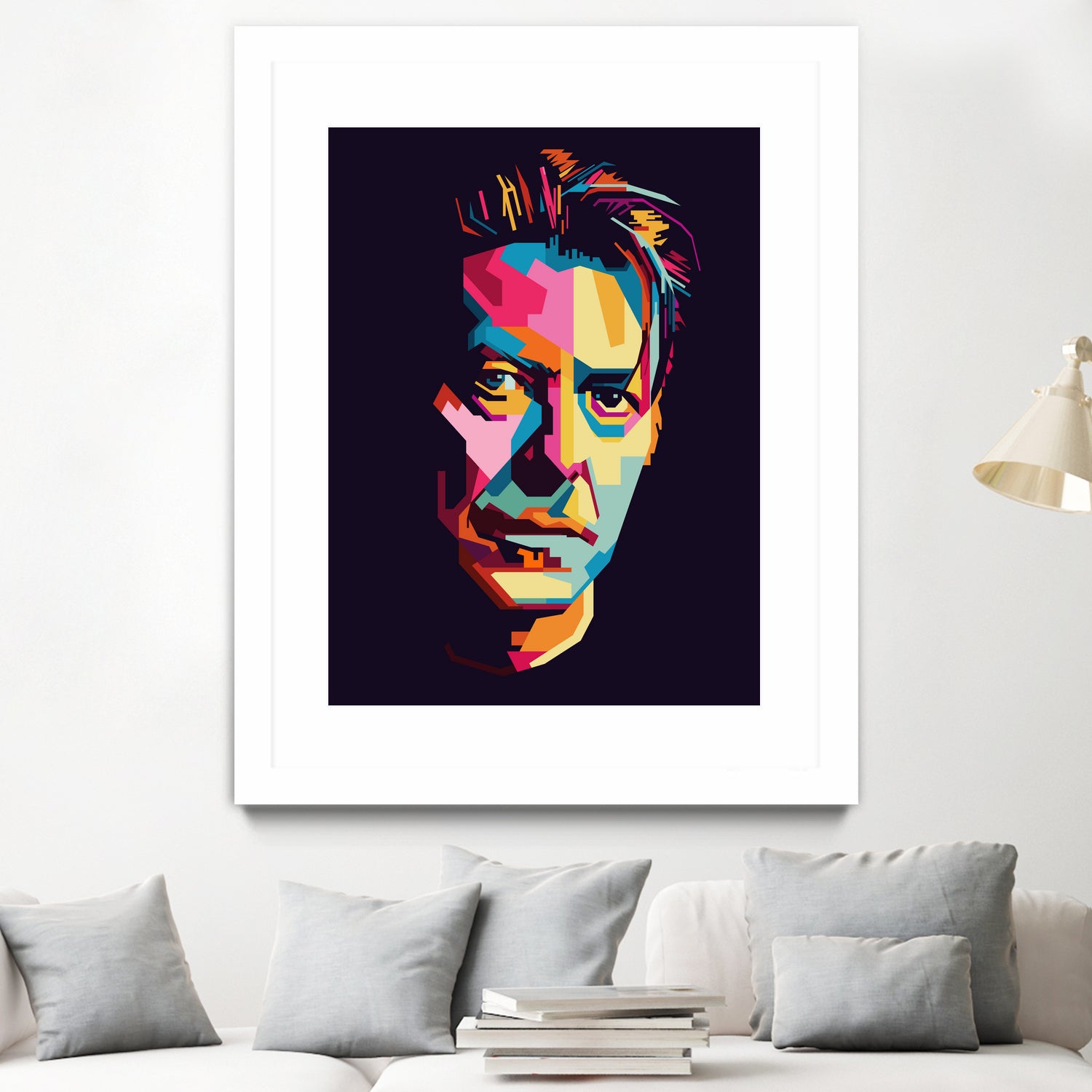 DAVID BOWIE Pop Art WPAP by Karinne Pyrena on GIANT ART - black digital drawing