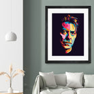 DAVID BOWIE Pop Art WPAP by Karinne Pyrena on GIANT ART - black digital drawing