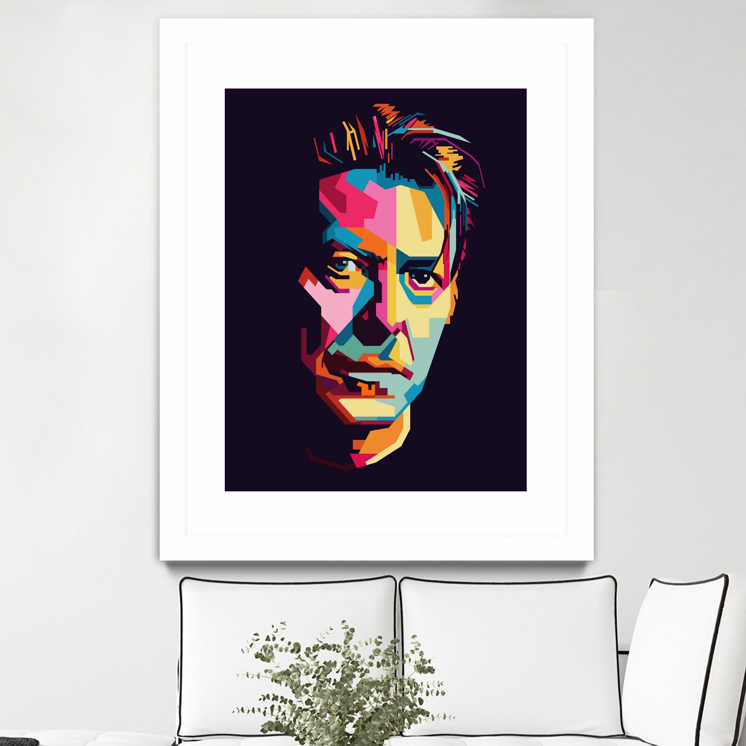 DAVID BOWIE Pop Art WPAP by Karinne Pyrena on GIANT ART - black digital drawing