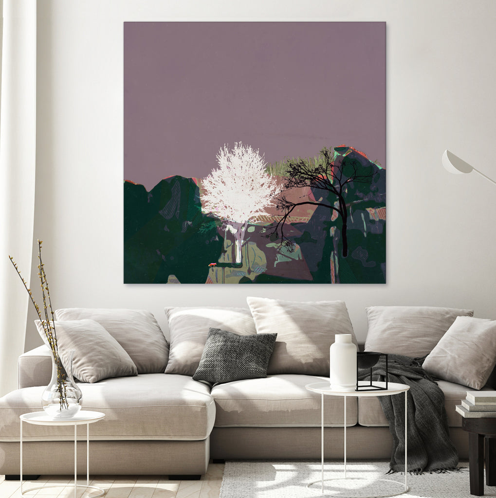 Sionnachuighim by Jamison Gish on GIANT ART - fuchsia digital painting