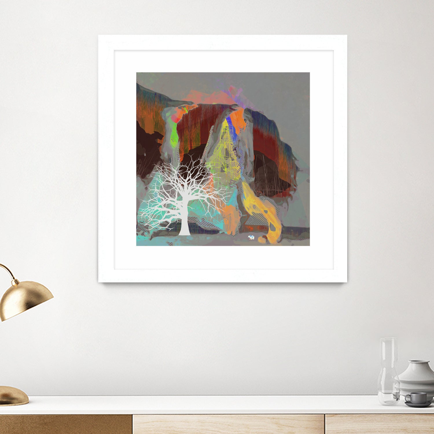 Celestial Creatures by Jamison Gish on GIANT ART - gray digital painting