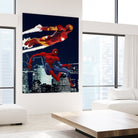 Marvel: Spider-Man and Iron Man by Dan Avenell on GIANT ART - black digital drawing