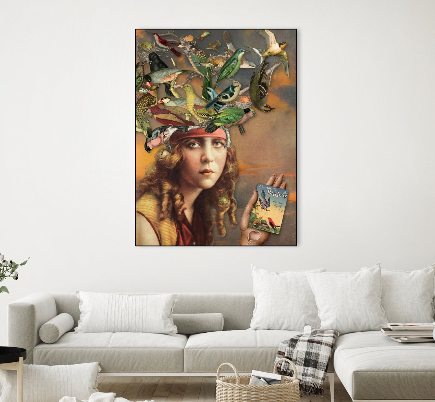 bird brain 2, all about birds by Julia Lillard on GIANT ART - brown photo manipulation