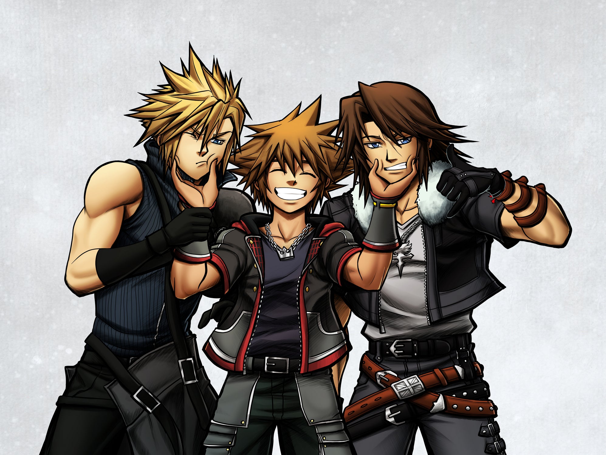 kH FRIENDS by MCAshe 24 on GIANT ART - white character design