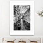 Bridge of Sighs, Venice by andrea picchi on GIANT ART - gray photo illustration