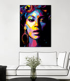 Beyonce xo by TM store 1 on GIANT ART - blue digital painting