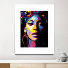 Beyonce xo by TM store 1 on GIANT ART - blue digital painting