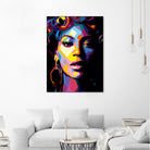 Beyonce xo by TM store 1 on GIANT ART - blue digital painting