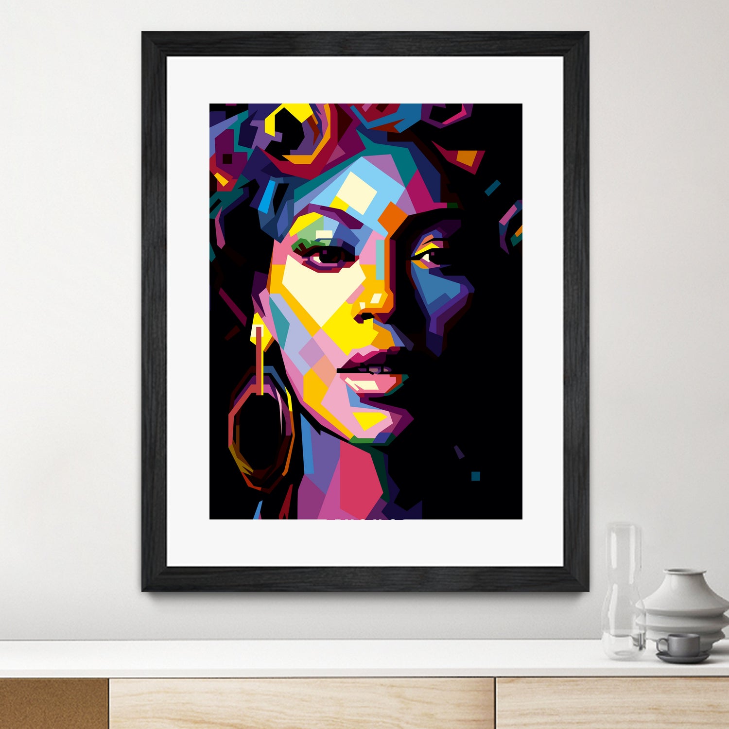 Beyonce xo by TM store 1 on GIANT ART - blue digital painting