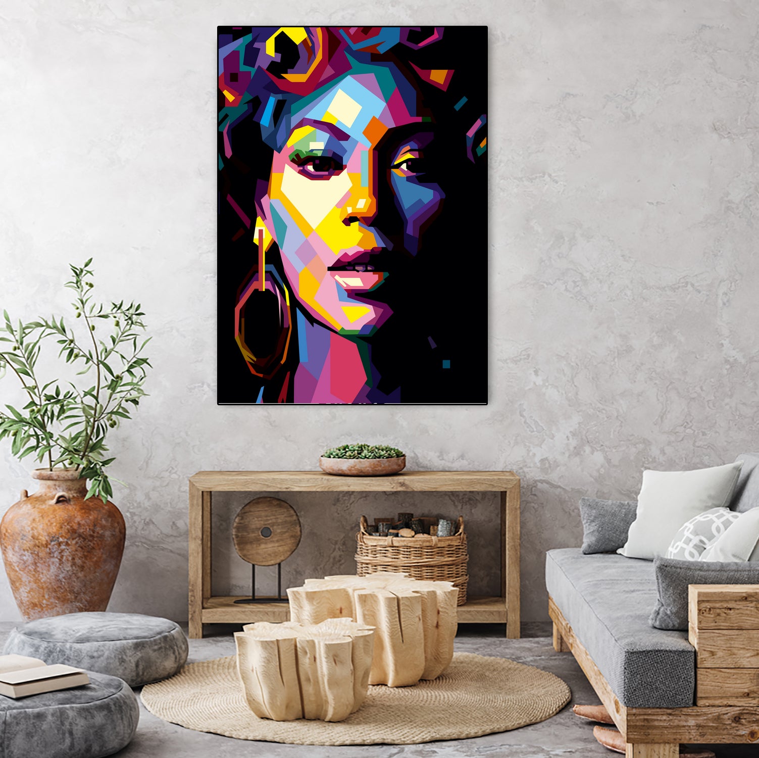 Beyonce xo by TM store 1 on GIANT ART - blue digital painting