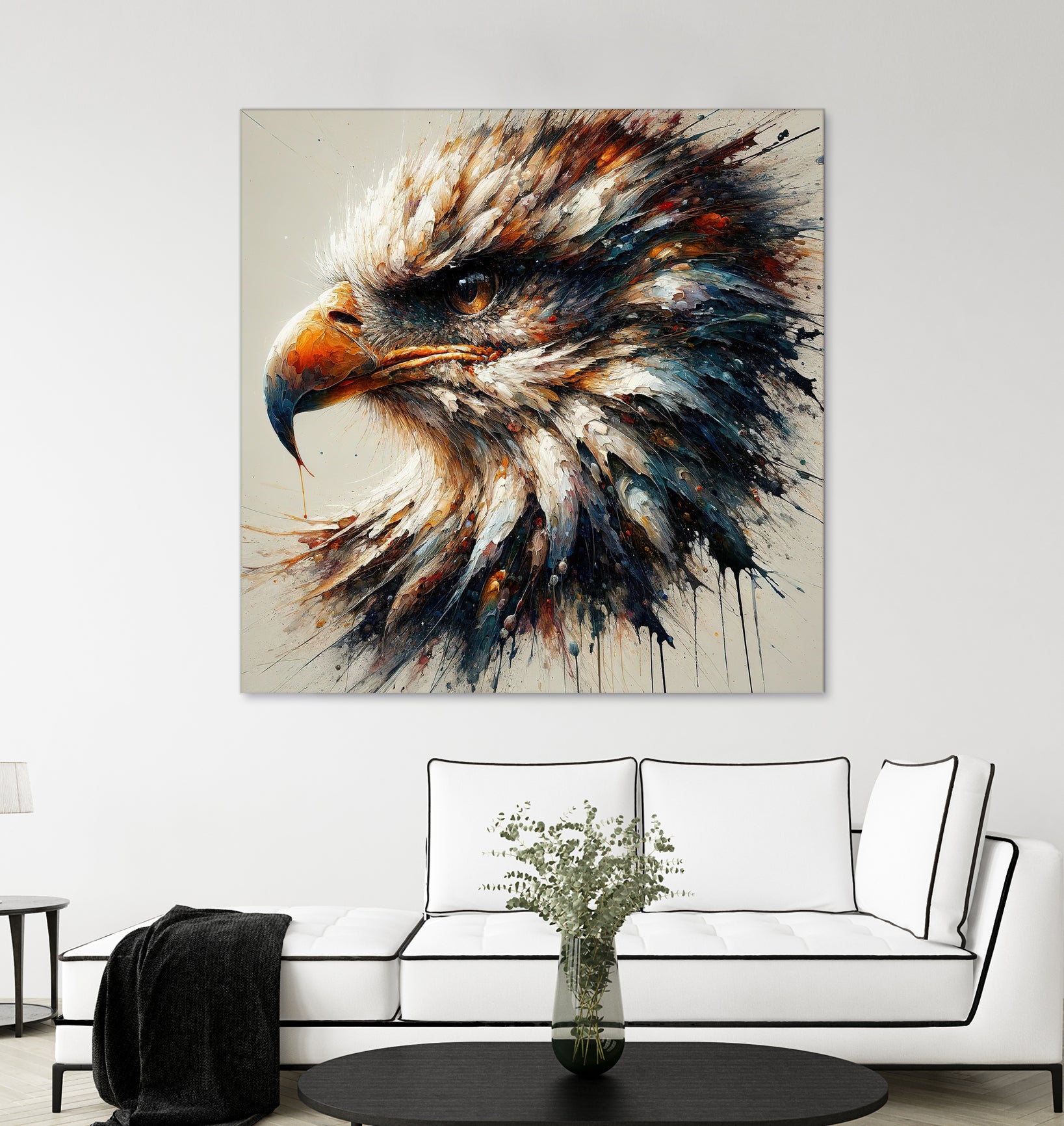 Powerful Eagle by Isabel Cerdá Muñoz on GIANT ART - brown digital painting