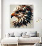 Powerful Eagle by Isabel Cerdá Muñoz on GIANT ART - brown digital painting