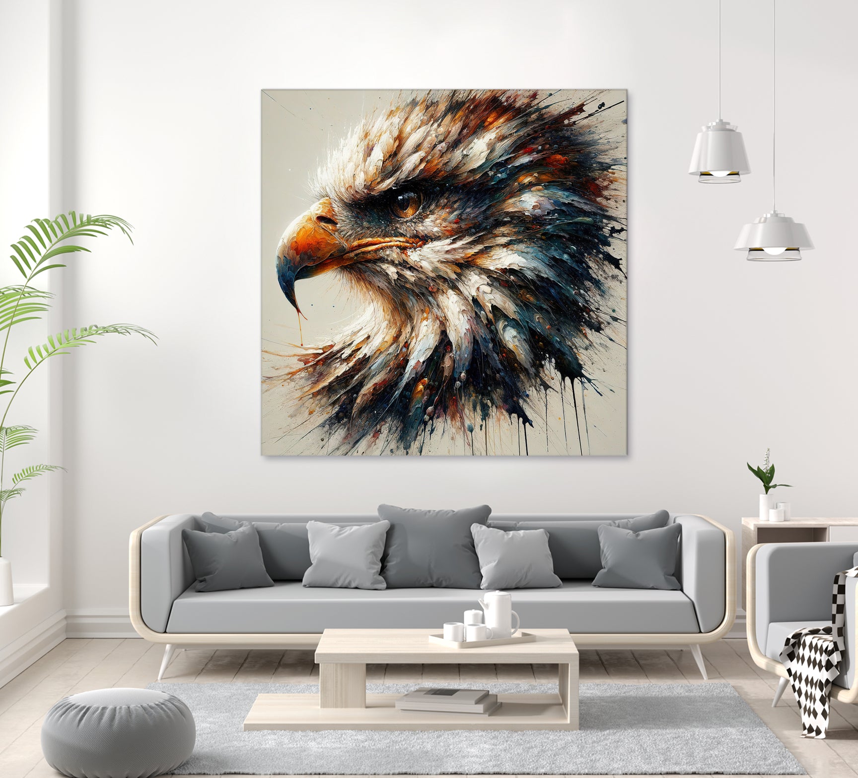 Powerful Eagle by Isabel Cerdá Muñoz on GIANT ART - brown digital painting