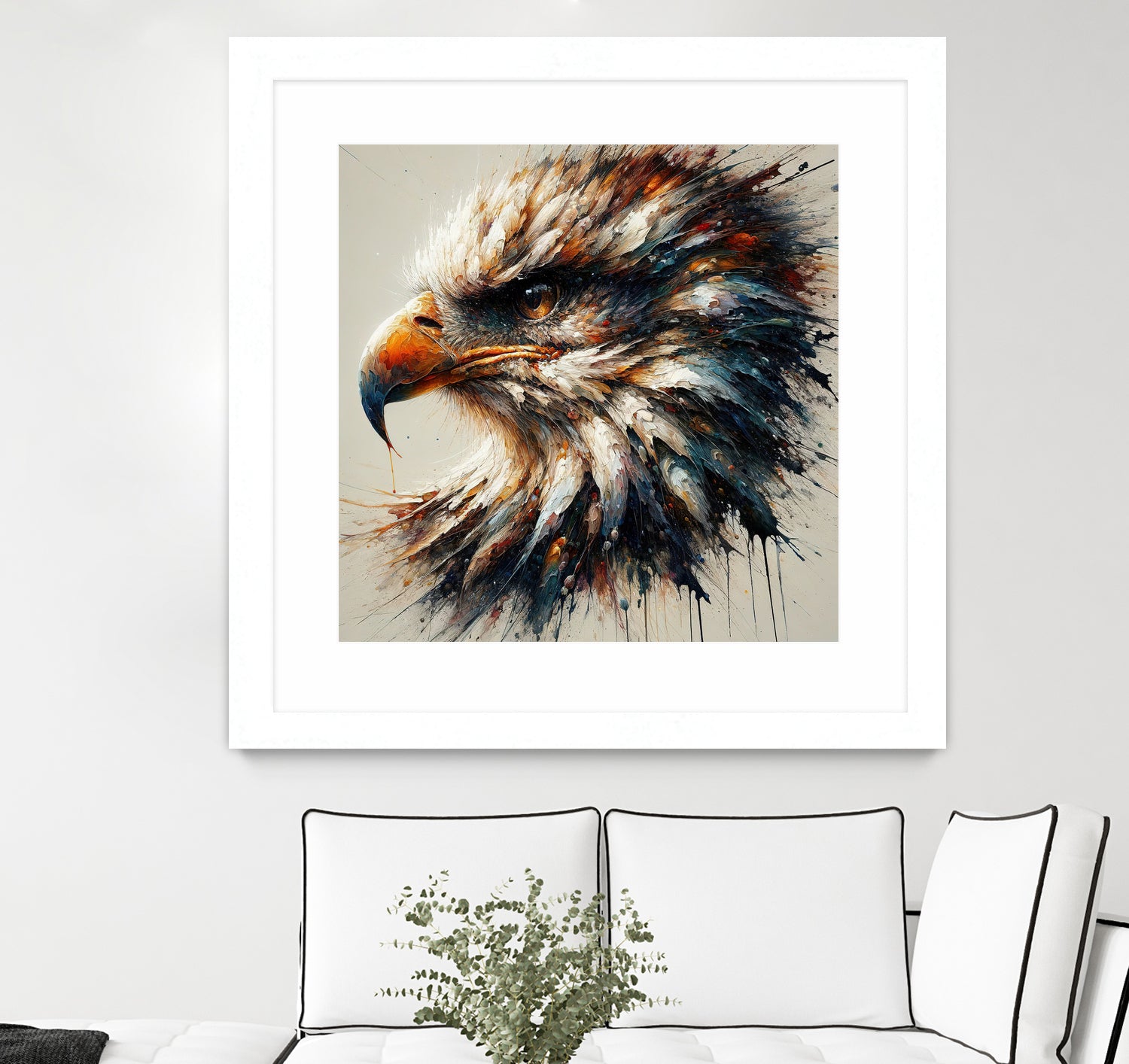 Powerful Eagle by Isabel Cerdá Muñoz on GIANT ART - brown digital painting