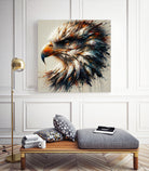 Powerful Eagle by Isabel Cerdá Muñoz on GIANT ART - brown digital painting