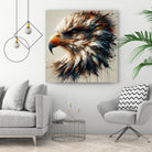 Powerful Eagle by Isabel Cerdá Muñoz on GIANT ART - brown digital painting