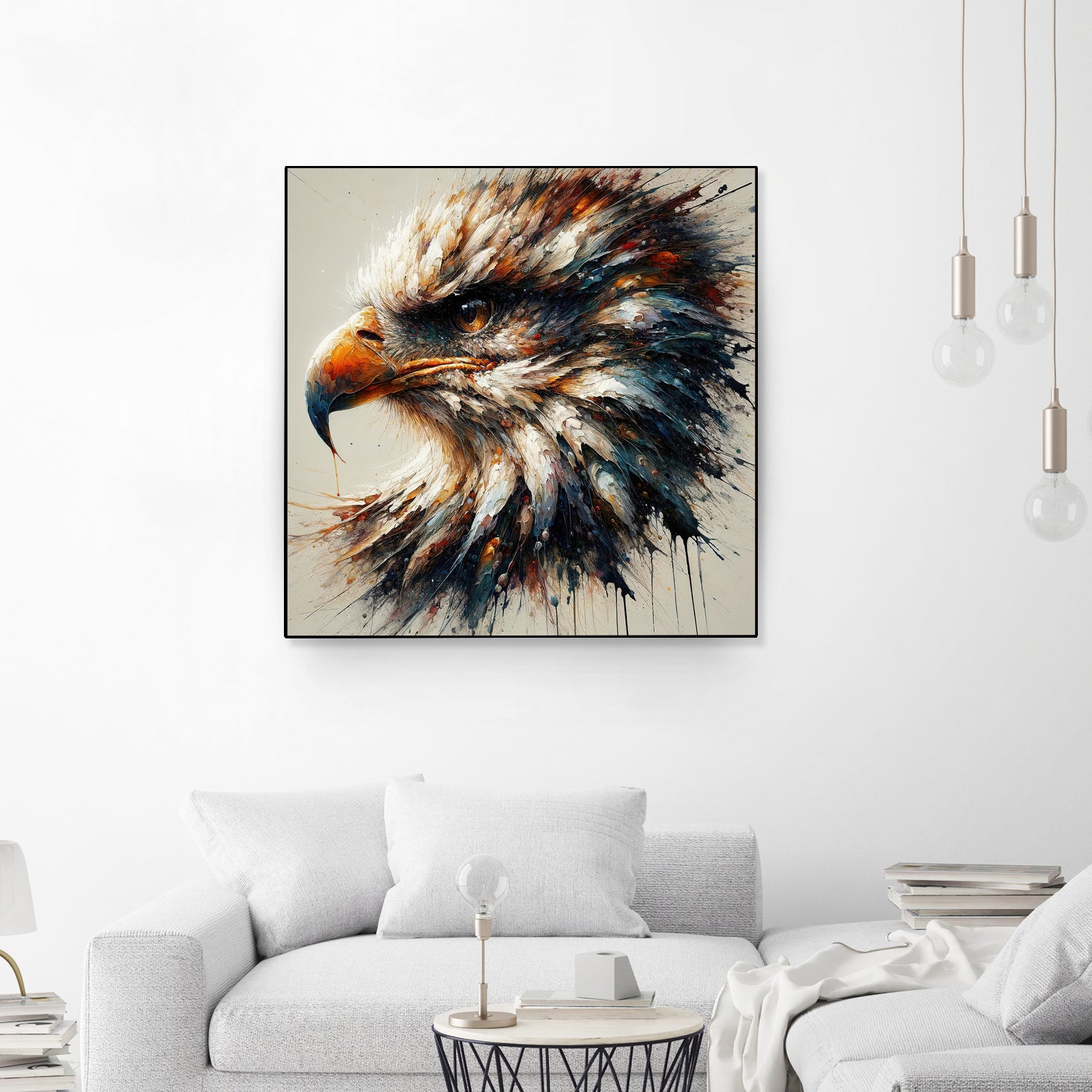 Powerful Eagle by Isabel Cerdá Muñoz on GIANT ART - brown digital painting