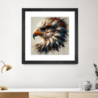 Powerful Eagle by Isabel Cerdá Muñoz on GIANT ART - brown digital painting