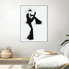 Tuxedo by Jennifer Griffey on GIANT ART - black digital painting