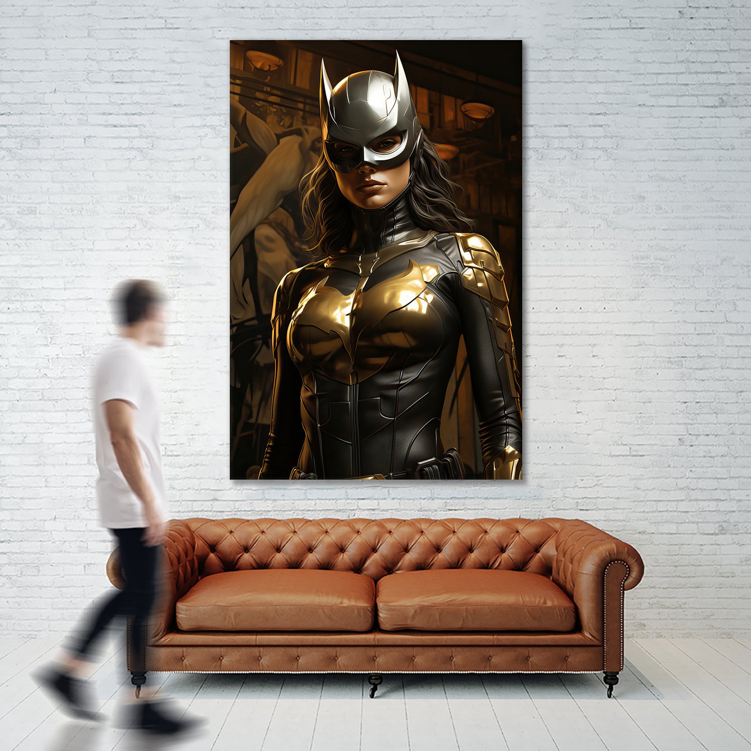 Golden Vigilante by Fan Art on GIANT ART - brown 3d art