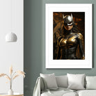 Golden Vigilante by Fan Art on GIANT ART - brown 3d art