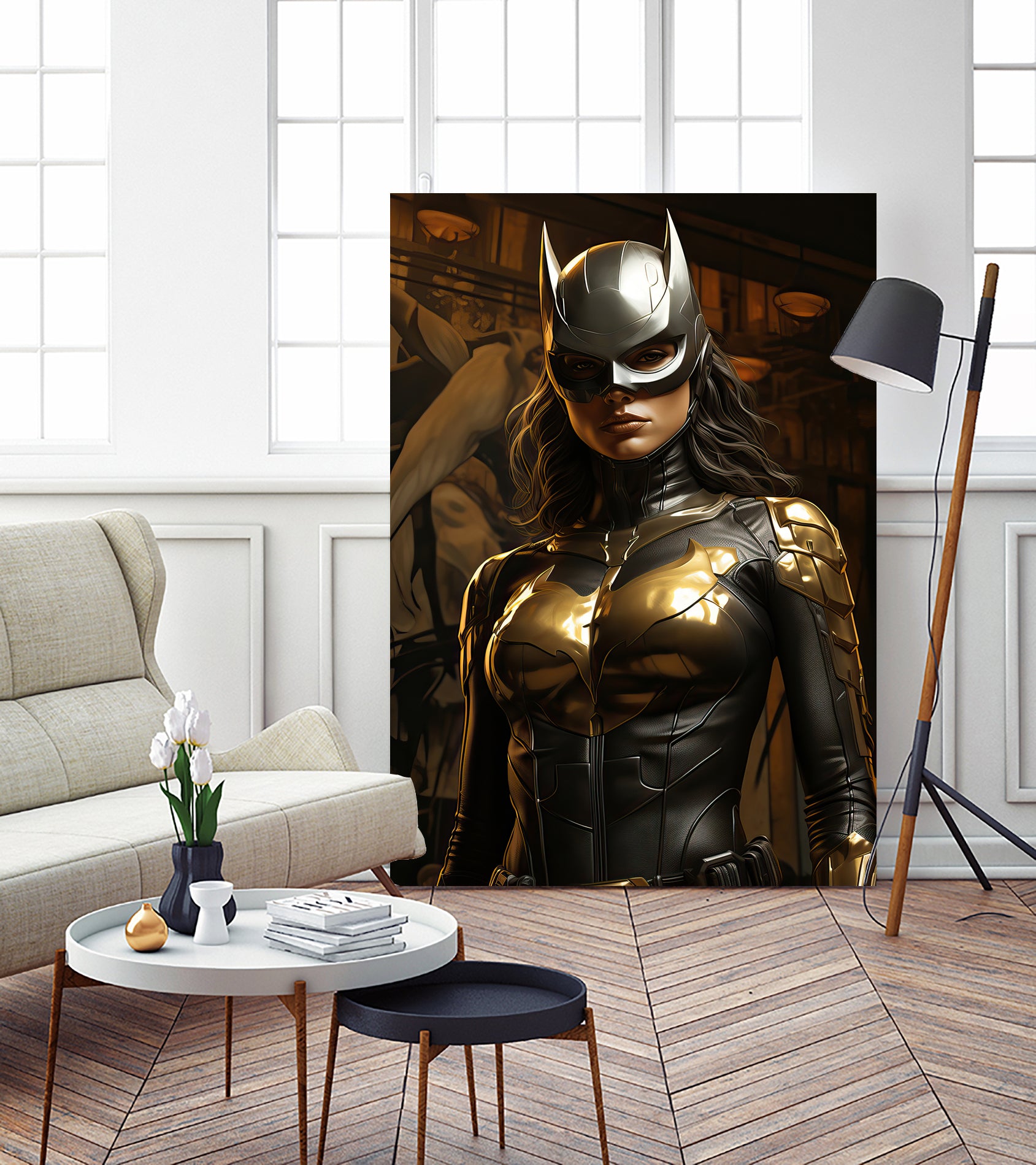 Golden Vigilante by Fan Art on GIANT ART - brown 3d art