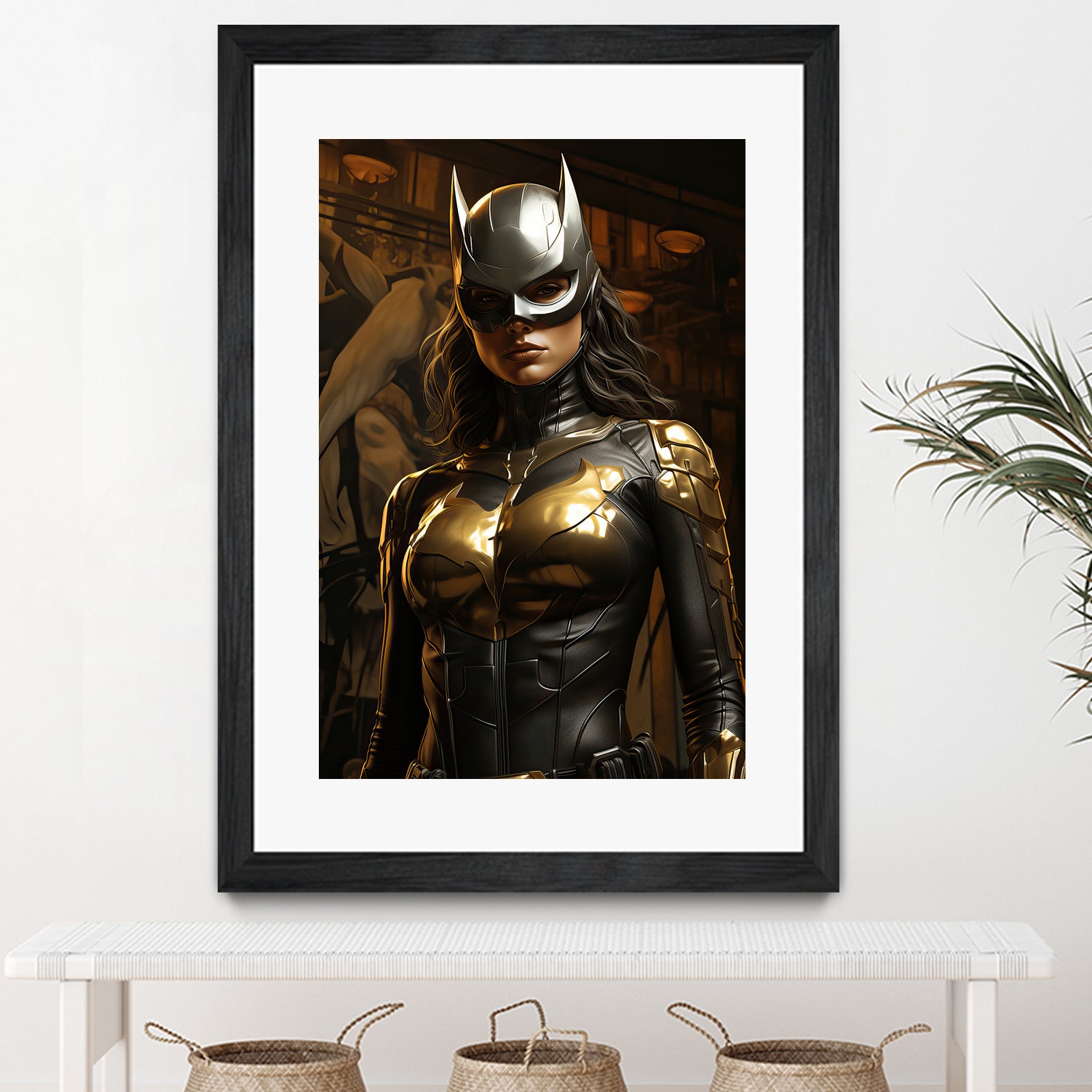 Golden Vigilante by Fan Art on GIANT ART - brown 3d art