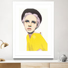 Nastya2 by Nadiia Cherkasova on GIANT ART - yellow digital drawing