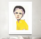 Nastya2 by Nadiia Cherkasova on GIANT ART - yellow digital drawing