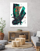 Not Ready To Sink 2 by Mariam Cisse on GIANT ART - black mixed media